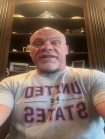 Poster for Father's Day video from Kurt Angle