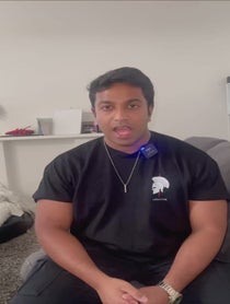 Poster for Birthday video from The Gladiator