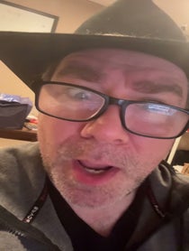 Poster for Birthday video from Roger Clark