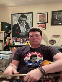 Poster for Birthday video from Ultimate Johnny Cash