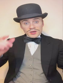 Poster for Birthday video from Humphry The Butler