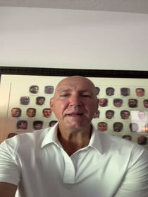 Poster for Birthday video from Jim Petersen
