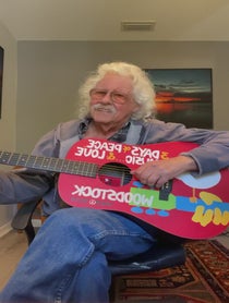Poster for Birthday video from Arlo Guthrie