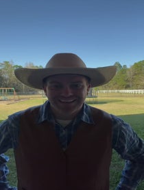 Poster for Birthday video from Cowboy Jack