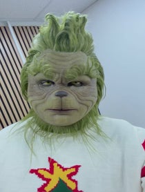Poster for Holiday video from The Yorkshire Grinch