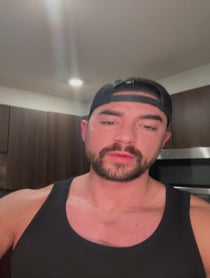 Poster for Birthday video from Marciano Brunette