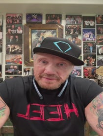 Poster for Birthday video from Diamond Dallas Page aka DDP