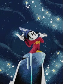Poster for Holiday video from Mickey Mouse