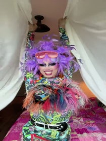 Poster for Birthday video from Crystal Methyd