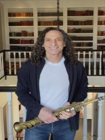 Poster for Pep Talk video from Kenny G