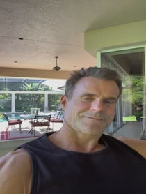 Poster for Birthday video from Cameron Mathison