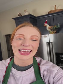 Poster for Holiday video from Elaine Carol's Kitchen