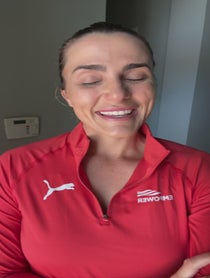 Poster for Pep Talk video from Lexi Thompson