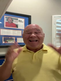 Poster for Birthday video from Mick Hubert