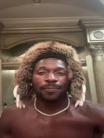 Poster for Fantasy football video from Antonio Brown