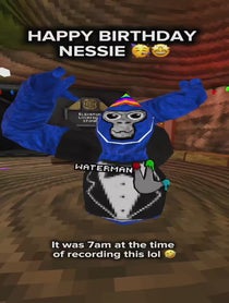 Poster for Birthday video from WaterManVR