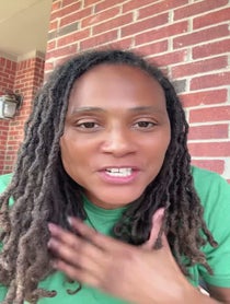 Poster for Pep Talk video from Marion Jones
