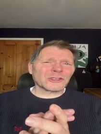 Poster for Father's Day video from Mr Peeky