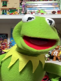Poster for Birthday video from The Muppets (Kermit, Fozzie, Gonzo) IMPERSONATION