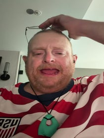 Poster for Birthday video from Frank The Tank