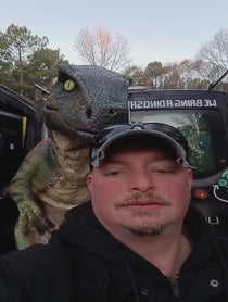 Poster for Birthday video from Prehistoric Nation