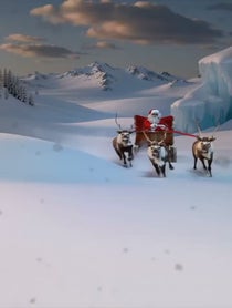 Poster for Holiday video from Stripping Santa