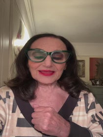 Poster for Birthday video from Lesley Joseph