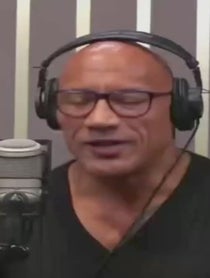 Poster for Valentine's Day video from Dwayne Johnson Parody The Rock