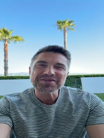 Poster for Birthday video from Eric Winter