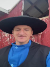 Poster for Pep Talk video from The Amish Rebel
