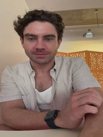Poster for Holiday video from Robbie Simpson