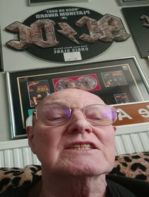 Poster for Birthday video from Chris Slade