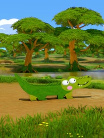 Poster for Birthday video from Silly Crocodile