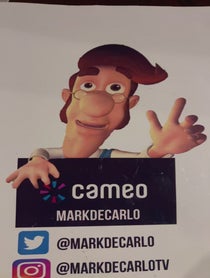 Poster for Birthday video from Mark DeCarlo