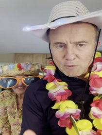 Poster for Birthday video from Timtoksherry