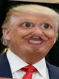 Poster for Father's Day video from Trump Impressionist - Big Head Trump