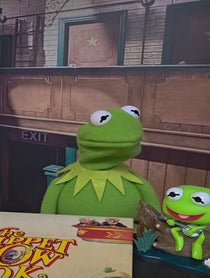 Poster for Valentine's Day video from Kermits Muppets