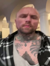Poster for Birthday video from Aleister Black
