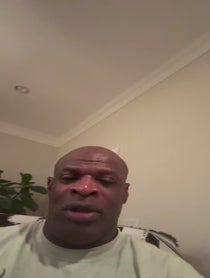 Poster for Birthday video from Ronnie Coleman