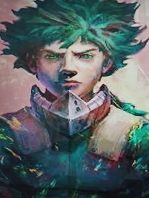 Poster for Birthday video from Izuku Midoriya