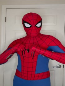 Poster for Birthday video from Spiderman