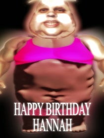 Poster for Birthday video from Martin