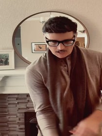 Poster for Birthday video from Pedro Pascal Almost