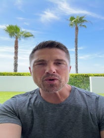 Poster for Birthday video from Eric Winter
