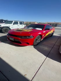 Poster for Birthday video from Lightning Mcqueen
