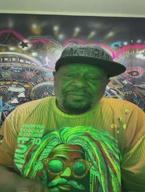 Poster for Valentine's Day video from George Clinton
