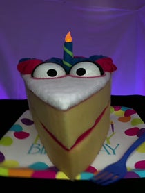 Poster for Birthday video from Bert Day,The Cake & Friends