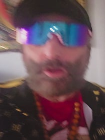 Poster for Birthday video from Robby Roadsteamer