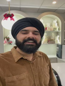 Poster for Birthday video from Jujhar Mann