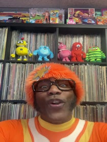 Poster for Birthday video from DJ Lance Rock